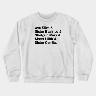 Character Names (v1) - Warrior Nun Crewneck Sweatshirt